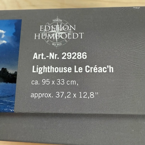 1000 pc. Heye Panorama Puzzle "Lighthouse Le Créac'h" by Alexander Von Humboldt - Picture 5 of 6